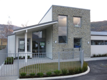Street view of main entry to the state of the Art Arrowtown pre-school